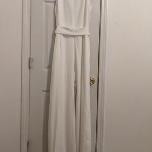 White INC jumpsuit Size 16 NEW